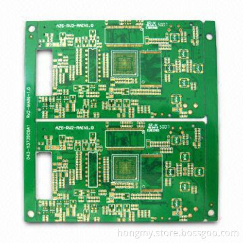 Multi-layer PCB, Made of FR-4 Material with Green Solder Mask and 1.6mm Board Thickness